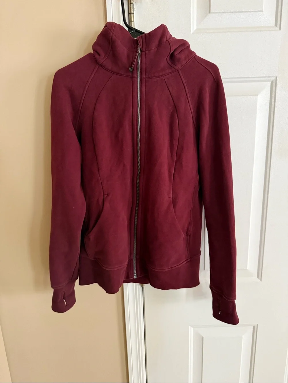 lululemon athletica Women's Deep Maroon Hooded Pullover